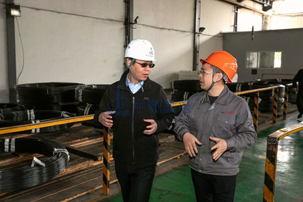 中國(guó)寶武副總經(jīng)理高建兵一行蒞臨我公司考察調(diào)研