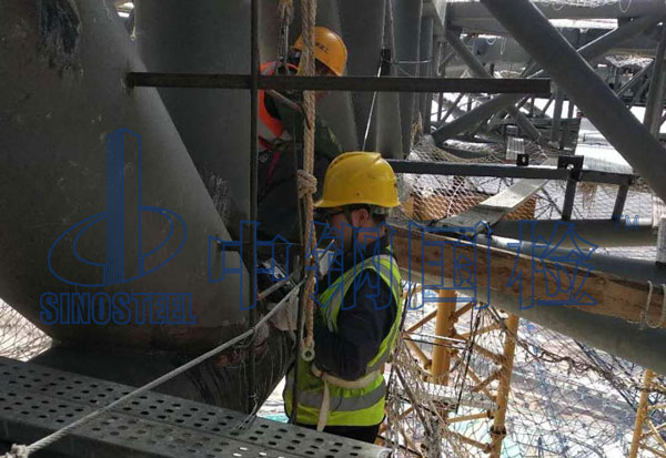 鋼結構檢測現場