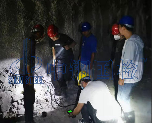 錨桿抗拔試驗現場