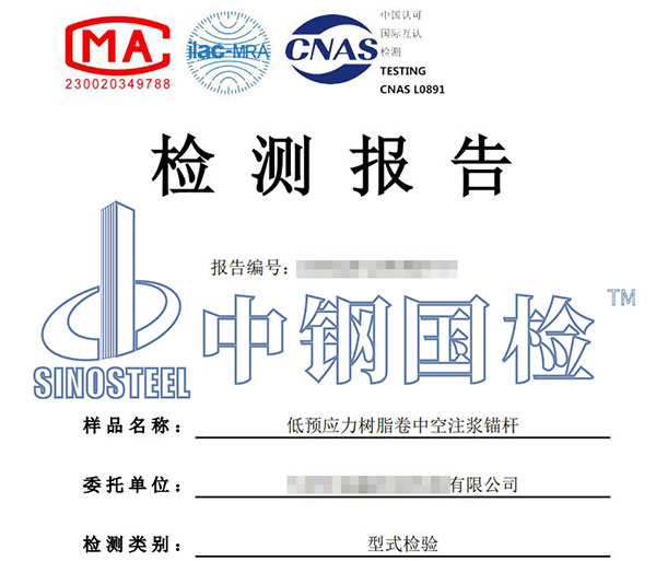 錨桿長度檢測報告